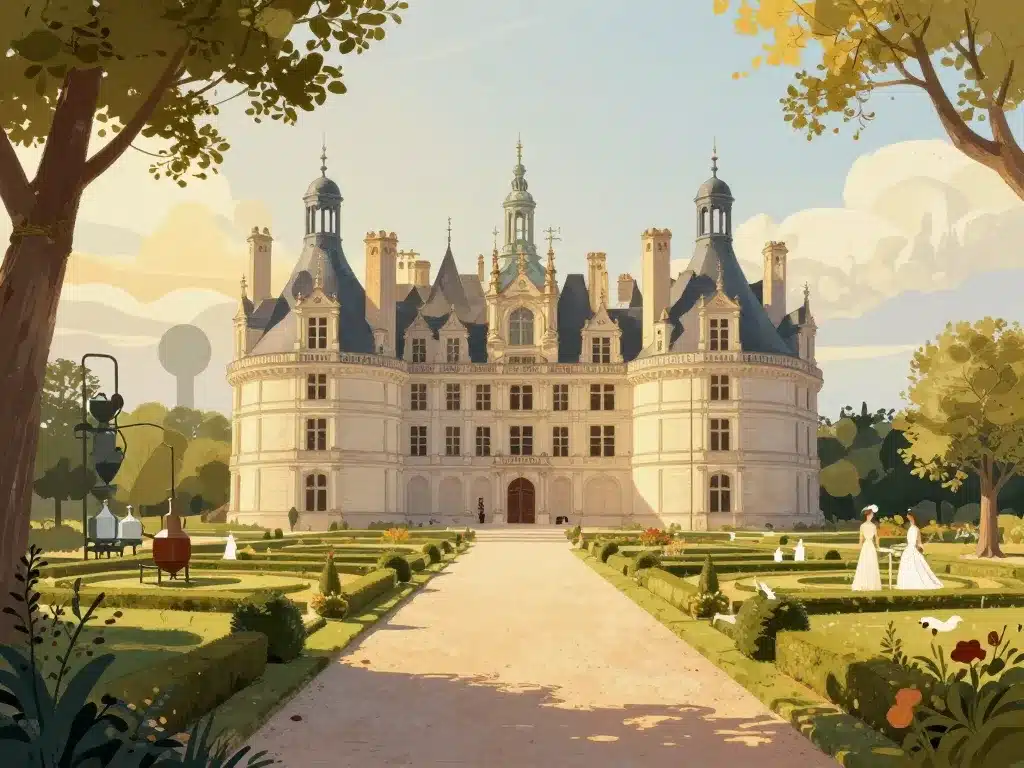 Château des Creissauds entre jardins et artisanat en Provence