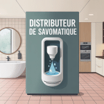 distributeur de savon automatique moderne salle de bain cuisine