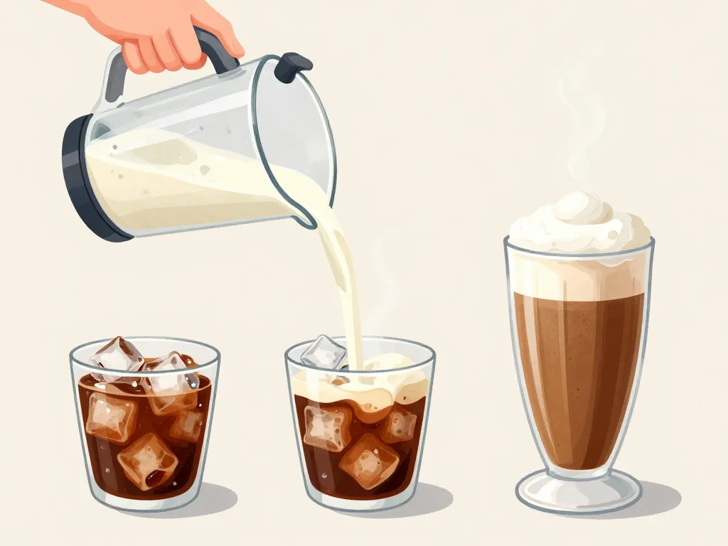 préparation frappé café maison ingrédients étapes