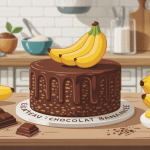 préparation gateau chocolat banane ingrédients principaux cuisine familiale