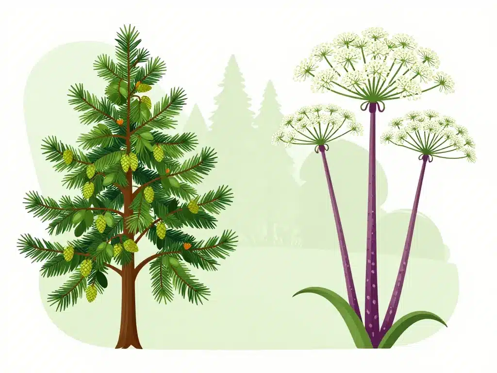 he pruche différence jardin ornement et plante toxique