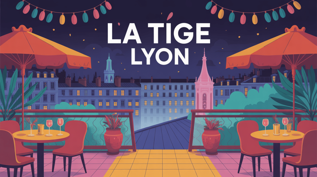 la tige lyon illustration nocturne lieux sortie