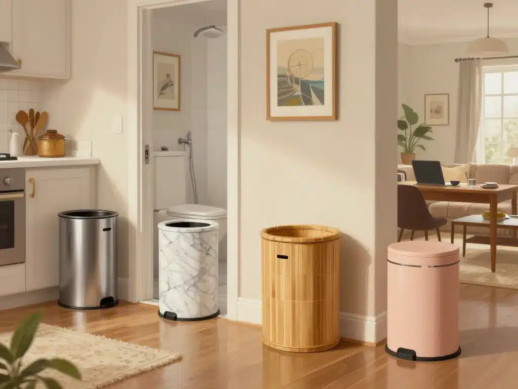 poubelle belle adaptée à chaque pièce maison