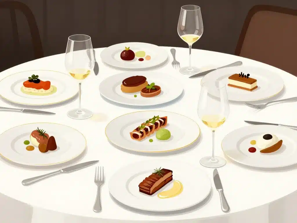 menu dégustation restaurant guy savoy paris gourmet