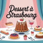 illustration strasbourg dessert kougelhopf tartes glaces