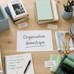 aide rangement maison plan de travail tri objets