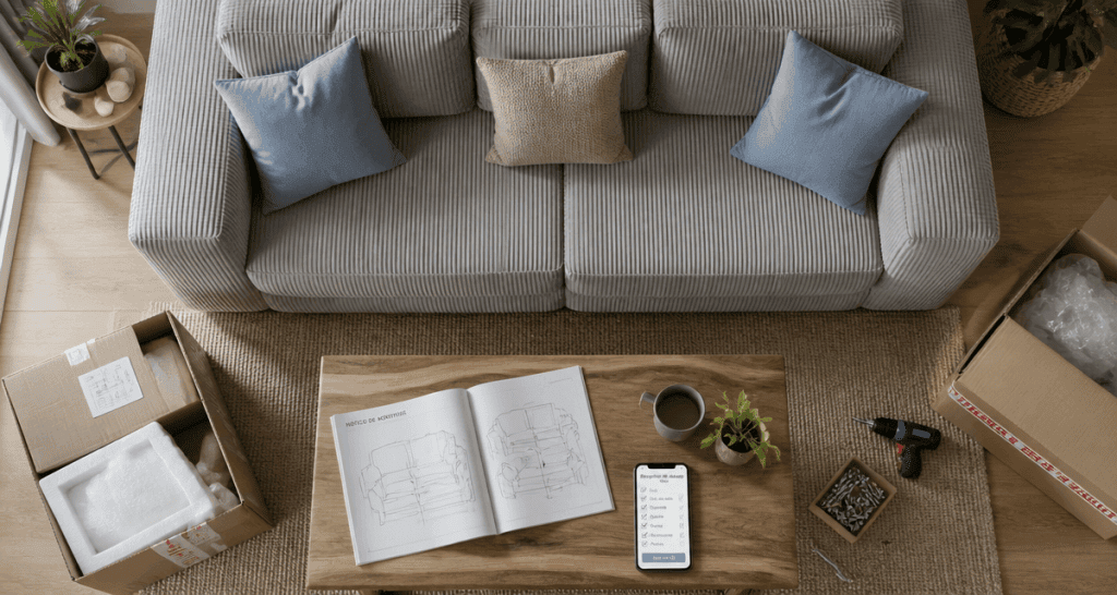 best mobilier avis canapé gris salon moderne