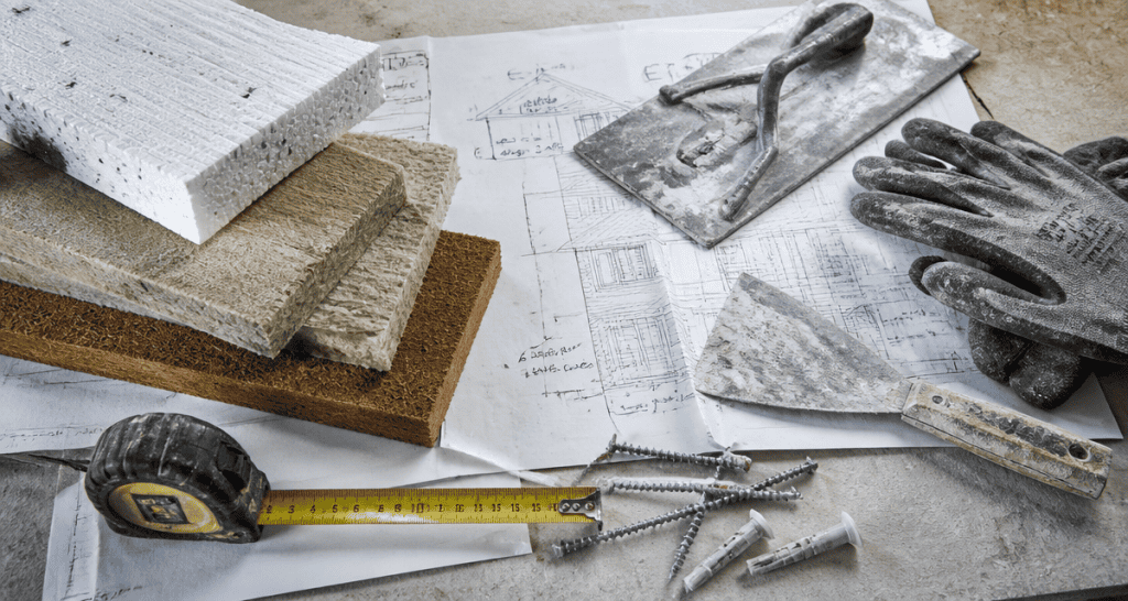 crepi isolant outils et materiaux chantier