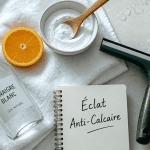 Enlever le calcaire sur les parois de douche avec produits naturels