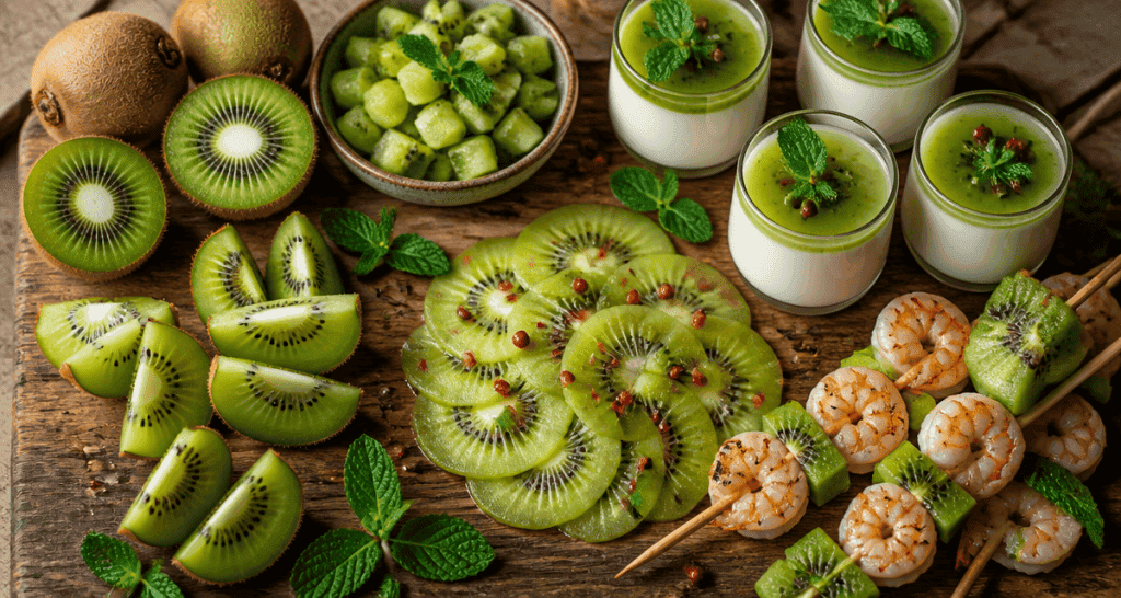 que faire avec des kiwi recettes faciles