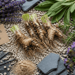 que mettre au pied des iris plantes compagnes paillis
