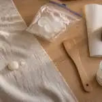 comment enlever cire de bougie sur nappe et bois