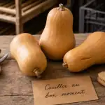 Quand cueillir les butternut : courge mûre au bon moment