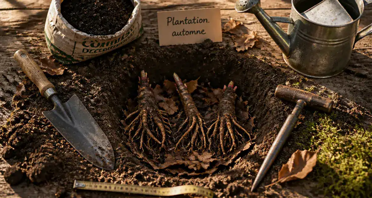 Quand planter pivoine : plantation automne réussie