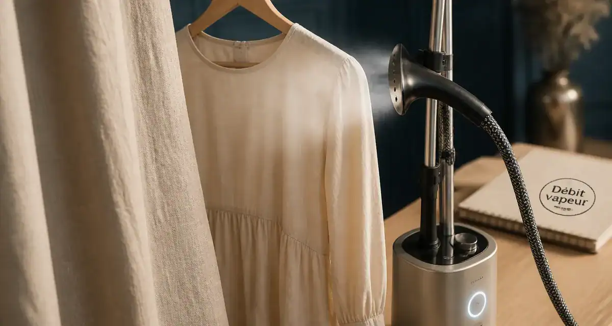 Quel defroisseur choisir : vapeur verticale sur tissu