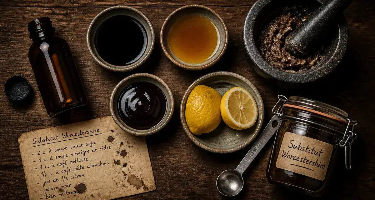 Sauce worcestershire remplacer : 5 mélanges maison