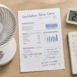 ventilateur basse consommation facture électricité thermomètre