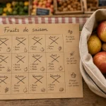 Calendrier fruits de saison : saisonnalité des fruits (pomme, poire)