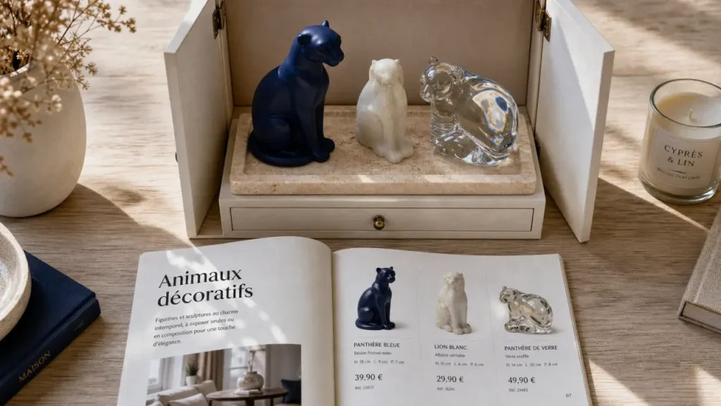 Animaux décoration intérieure : miniatures, statues ou pièces spectaculaires ?