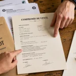 Compromis de vente entre particuliers modèle gratuit : document signé