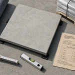 Dalle béton carrossable 8 cm : prix au m² et pose bord à bord