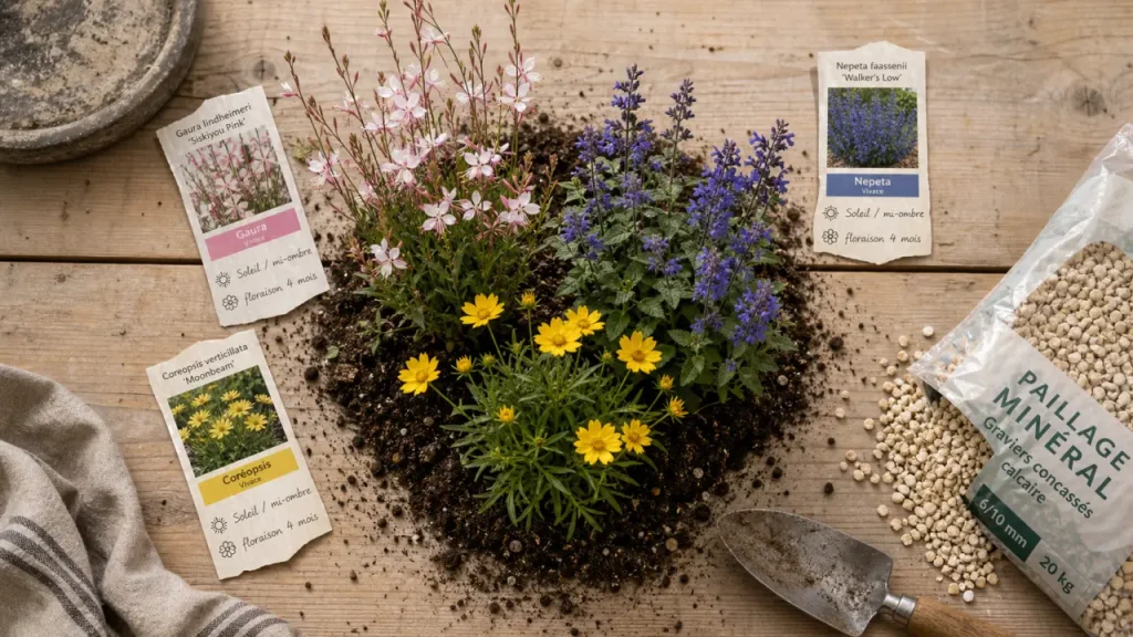 4 mois de couleur au jardin grâce à une fleur vivace à longue floraison