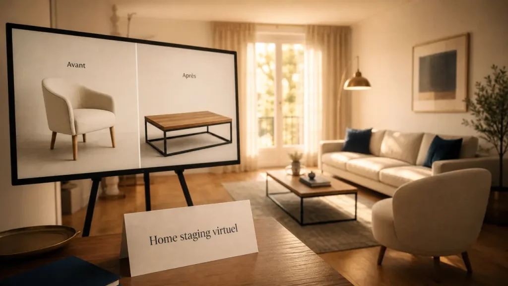 Home staging virtuel : vendre un bien vide, ancien ou en travaux sans rénovation lourde