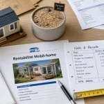 Investissement mobil home : rentabilité nette liée à la parcelle