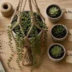 Plantes grasse retombantes en pot : soleil, rusticité et hivernage