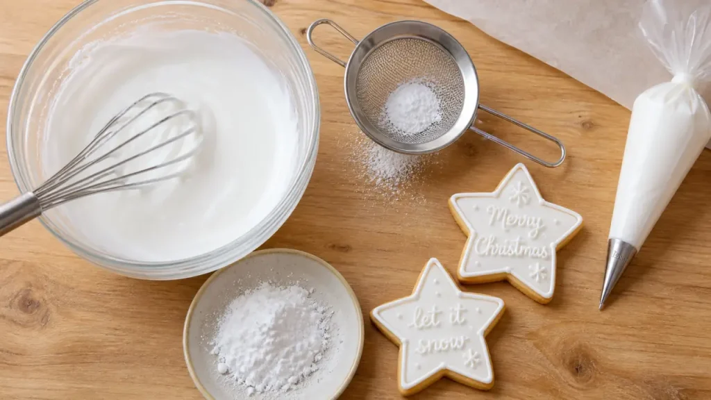 Glaçage royal : la recette de base, les trois textures utiles et les erreurs qui le liquéfient