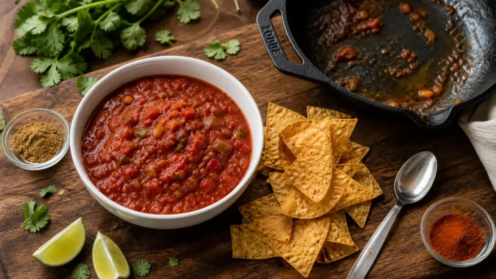 Sauce salsa maison : 30 min, piquant ajustable et texture idéale pour tacos