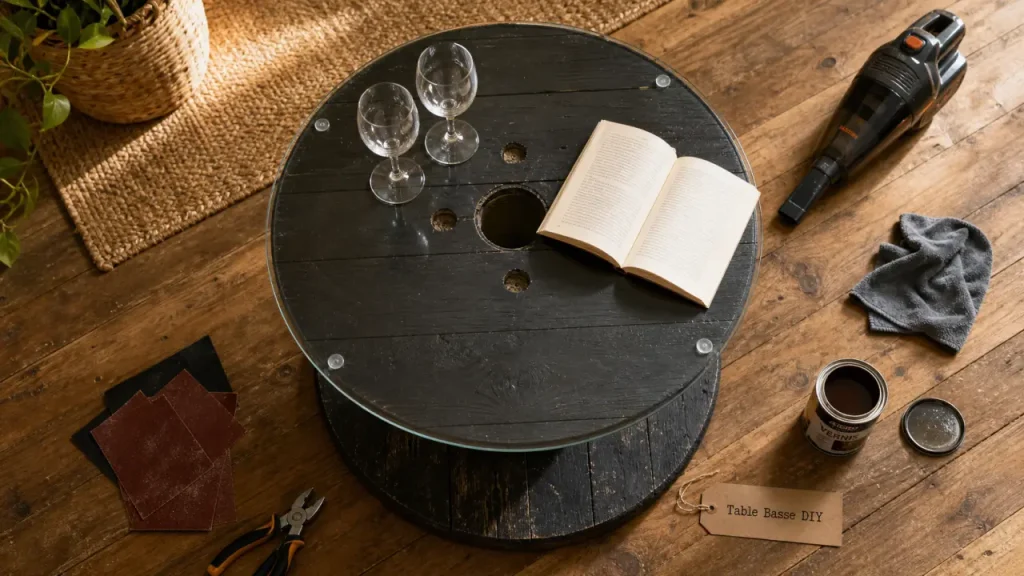 Touret en table basse : 4 h max, verre de 6 mm et finitions à ne pas rater