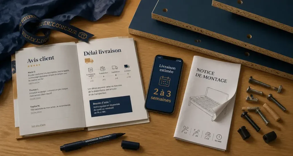 MeublerDesign : fiabilité, délais et réalité du service client