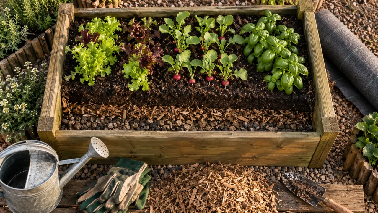 Bacs à potager surélevés en bois pour jardiner sans se baisser