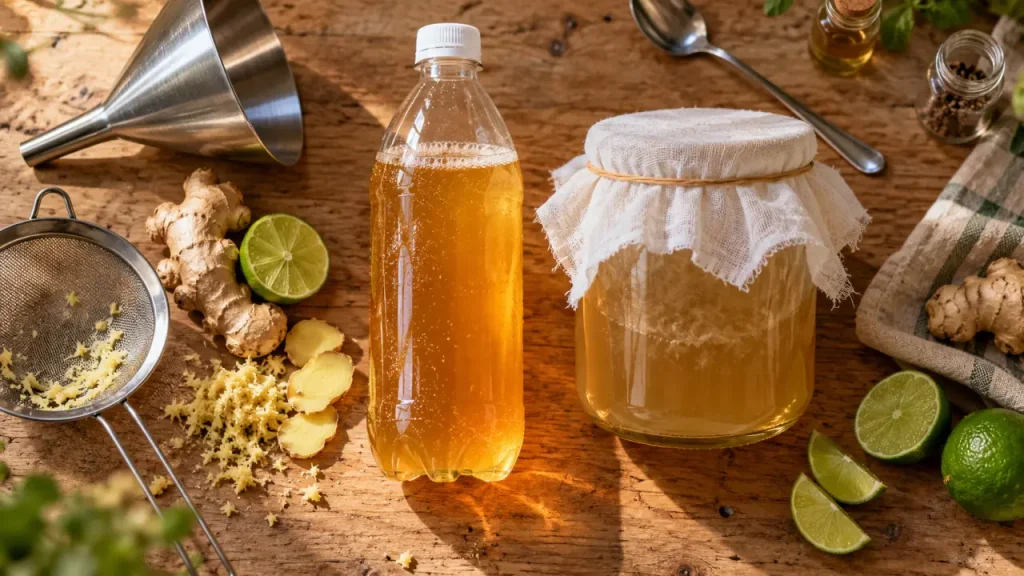 Ginger beer maison : deux recettes pour des bulles sans mauvaise surprise
