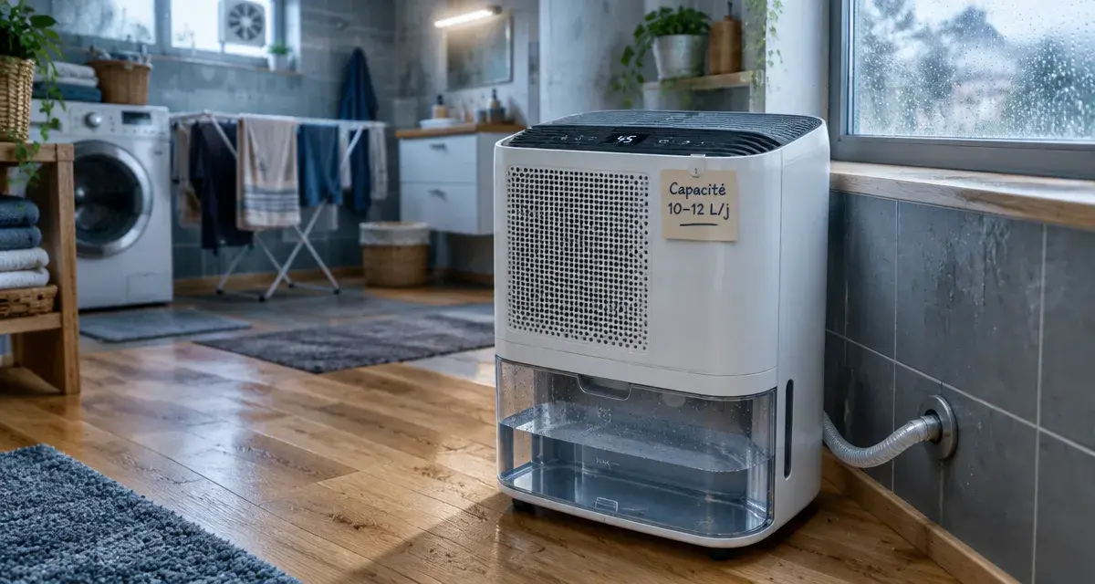 Que choisir deshumidificateur : déshumidificateur compact pour 30 m², cave froide ou chambre silencieuse