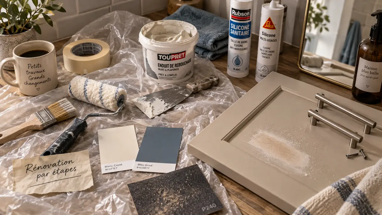 Rénovation pas cher : travaux pour changer une pièce sans tout remplacer
